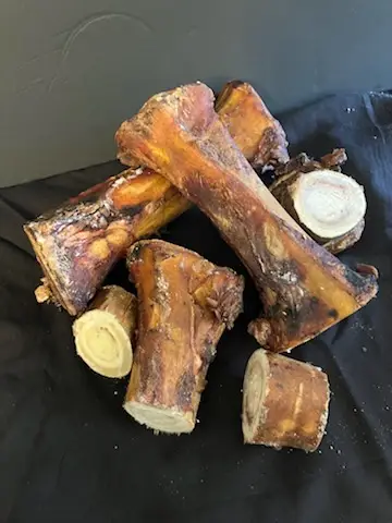 Smoked ham bones sold as dog treats at Drier's Meat Market in Three Oaks, Michigan